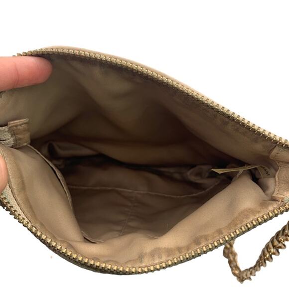 COACH Signature Canvas Crossbody with Chain Crossbody Strap - Picture 4 of 6